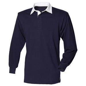 Front Row FR100 - Polo De Rugby Homme Manches Longues