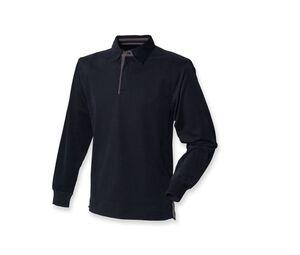 FRONT ROW FR043 - Emerized Rugby Shirt Noir