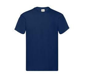 Fruit of the Loom SC220 - T-Shirt Col Rond Homme Marine