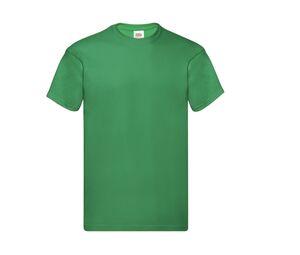 Fruit of the Loom SC220 - T-Shirt Col Rond Homme Vert Kelly