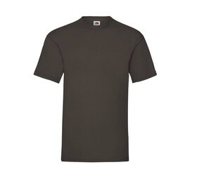 Fruit of the Loom SC230 - T-Shirt Manches Courtes Homme Chocolat