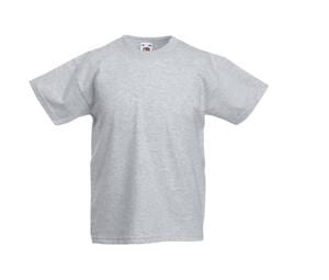 Fruit of the Loom SC231 - Tee shirt Enfant Value Weight Heather Grey