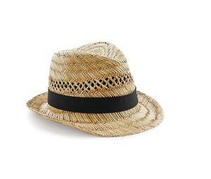 BEECHFIELD BF730 - Straw Summer Trilby Naturel