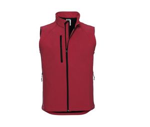 RUSSELL JZ141 - Gilet Homme Soft-Shell Classic Red