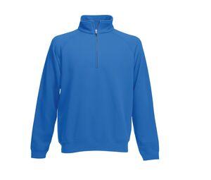 Fruit of the Loom SC376 - Sweat Homme Col Zippé Coton