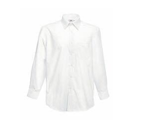 FRUIT OF THE LOOM SC410 - Chemise Popeline Homme Blanc