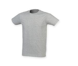 SF Men SF121 - Tee-shirt stretch homme Heather Grey