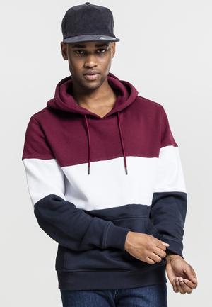 Urban Classics TB1870 - Sweatshirt à capuche à 3 couleurs