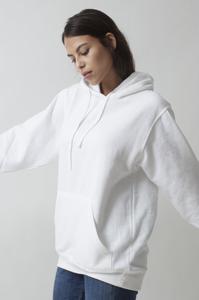 Radsow UXX04F - Sweat Shirt à capuche London pour femmes Blanc