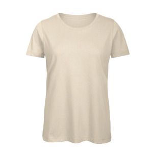 B&C BC02T - Tee-shirt femme col rond 150 Naturel
