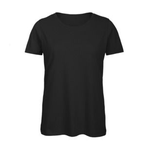 B&C BC02T - Tee-shirt femme col rond 150 Noir