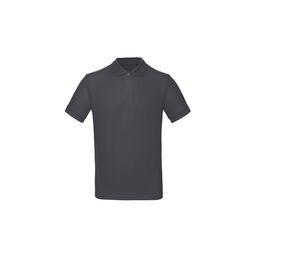 B&C BC400 - Polo bio homme Dark Grey