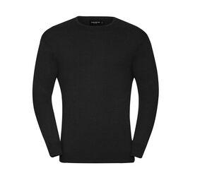 RUSSELL JZ717 - Pull col rond Noir