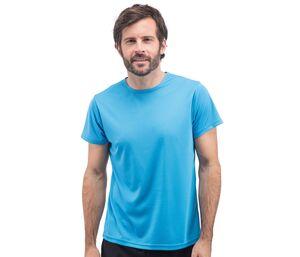 SANS Étiquette SE100 - No Label Sport Tee-Shirt Argent