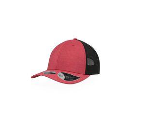 ATLANTIS AT178 - Casquette de sport filet Red Melange