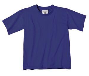 B&C BC191 - T-Shirt Enfant 100% Coton Indigo