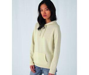 B&C BCW04W - Sweat capuche # femme Mauve Cendré