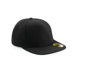 BEECHFIELD BF660 - Original Flat Peak Snapback Black / Black