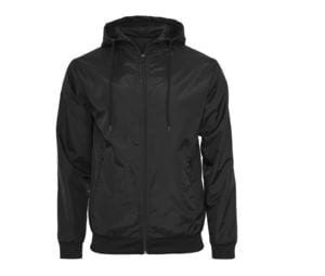 BUILD YOUR BRAND BY016 - Veste coupe-vent Black / Black