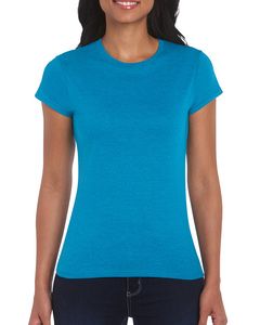 Gildan GN641 - T-shirt manches courtes pour femme Softstyle Antique Sapphire