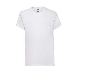 FRUIT OF THE LOOM SC1019 - Tee-shirt manche courte enfant Blanc