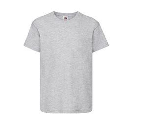 FRUIT OF THE LOOM SC1019 - Tee-shirt manche courte enfant Heather Grey
