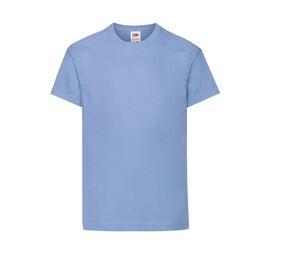 FRUIT OF THE LOOM SC1019 - Tee-shirt manche courte enfant Sky Blue
