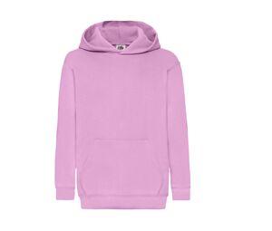 FRUIT OF THE LOOM SC371 - Sweat Capuche Kids Light Pink