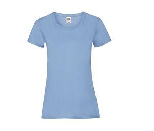 FRUIT OF THE LOOM SC600 - Lady-Fit Valueweight Sky Blue