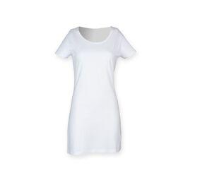 SF Women SK257 - Robe tee-shirt Blanc