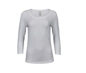 TEE JAYS TJ460 - T-shirt femme manches 3/4 Blanc