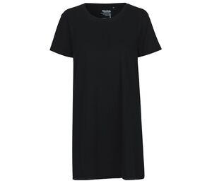 NEUTRAL O81020 - T-shirt femme extra long Noir