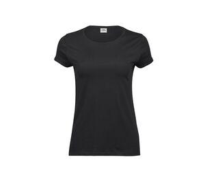 TEE JAYS TJ5063 - T-shirt manches retroussées Noir