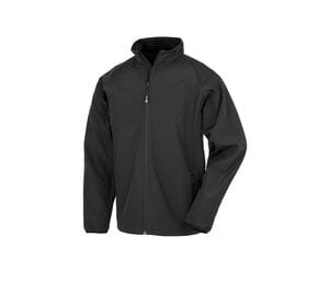 RESULT RS901M - Softshell homme en polyester recyclé Noir