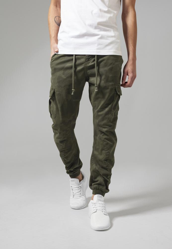 Urban Classics TB1611C - Pantalon de jogging cargo camouflage