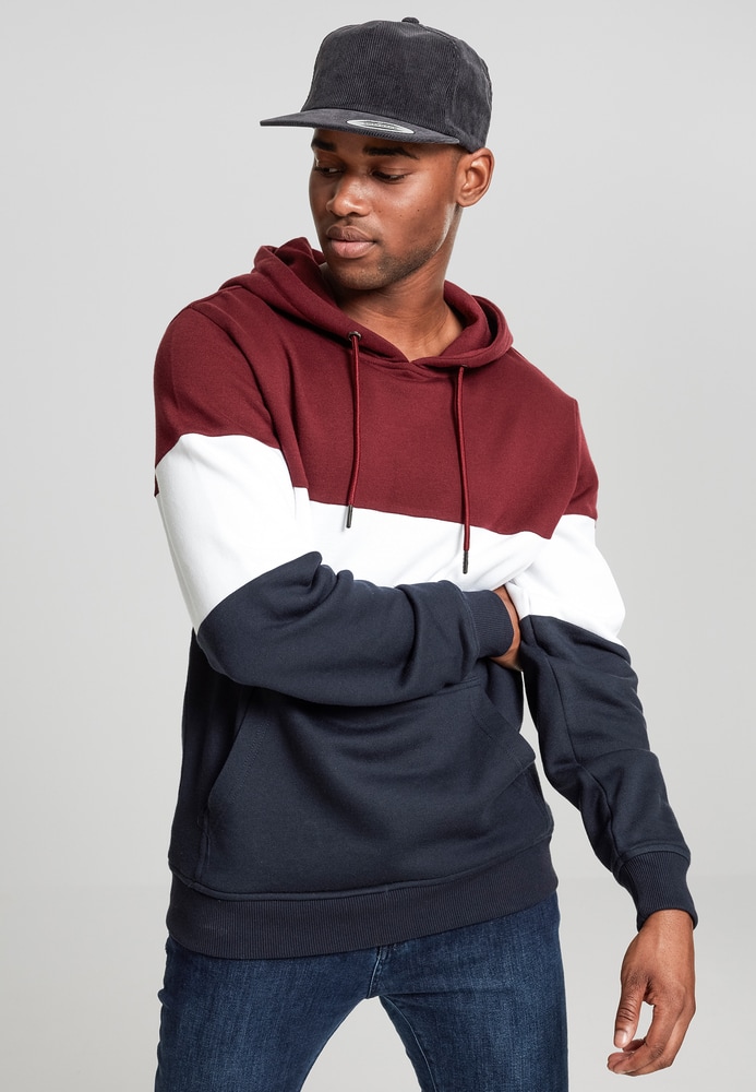 Urban Classics TB1870C - Sweatshirt à capuche à 3 couleurs