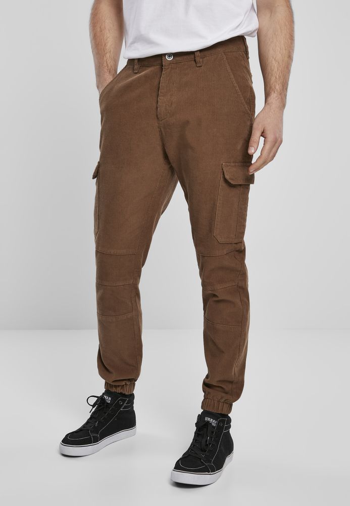 Urban Classics TB3814C - Corduroy Cargo Jogging Pants