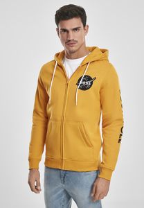 Southpole SP004C - Sweatshirt à capuche avec fermeture éclair Southpole insigne logo NASA 