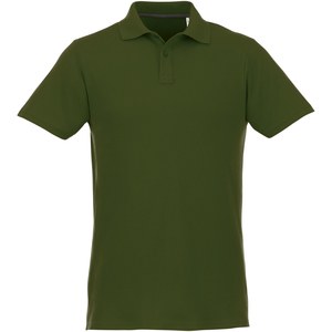 Elevate Essentials 38106 - Polo manches courtes homme Helios Vert Armee