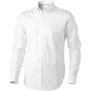 Elevate Life 38162 - Chemise oxford manches longues homme Manitoba Blanc