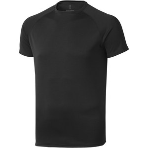 Elevate Life 39010 - T-shirt cool fit manches courtes homme Niagara Solid Black