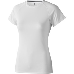 Elevate Life 39011 - T-shirt cool fit manches courtes femme Niagara Blanc