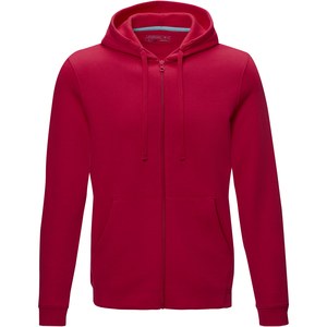 Elevate NXT 37510 - Sweat full zip à capuche Ruby bio GOTS homme