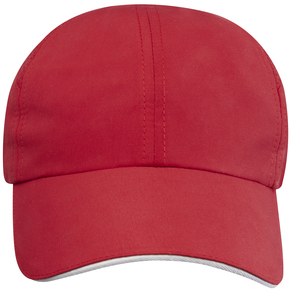 Elevate NXT 37517 - Casquette sandwich 6 panneaux Morion GRS recyclée ajustable Red