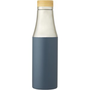 PF Concept 100667 - Bouteille Hulan de 540 ml en acier inoxydable avec  cuivre et isolation par le vide avec couvercle en bambou