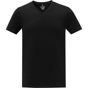 Elevate Life 38030 - T-shirt Somoto manches courtes col V homme  Solid Black