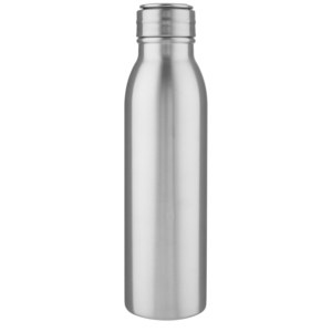 PF Concept 100678 - Bouteille de sport Harper 700 ml en acier inoxydable avec boucle métallique