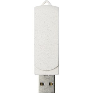 PF Concept 123743 - Clé USB Rotate 4 Go en paille de blé Beige