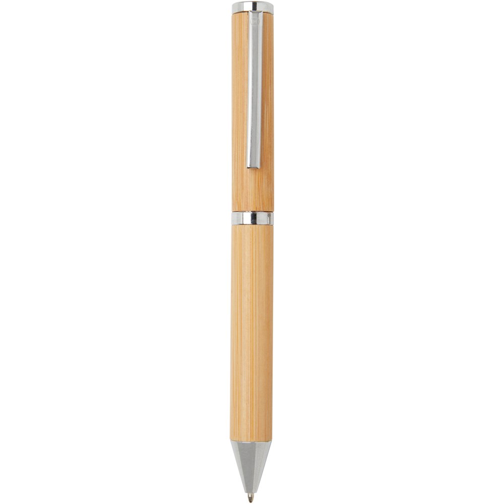 Marksman 107833 - Coffret cadeau stylo bille et stylo roller Apolys en bambou 