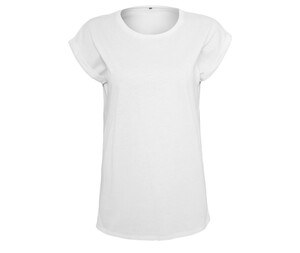 BUILD YOUR BRAND BY138 - Tee-shirt femme organique Blanc